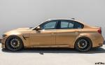 BMW M3 Sedan in Gold by EAS 2016 года